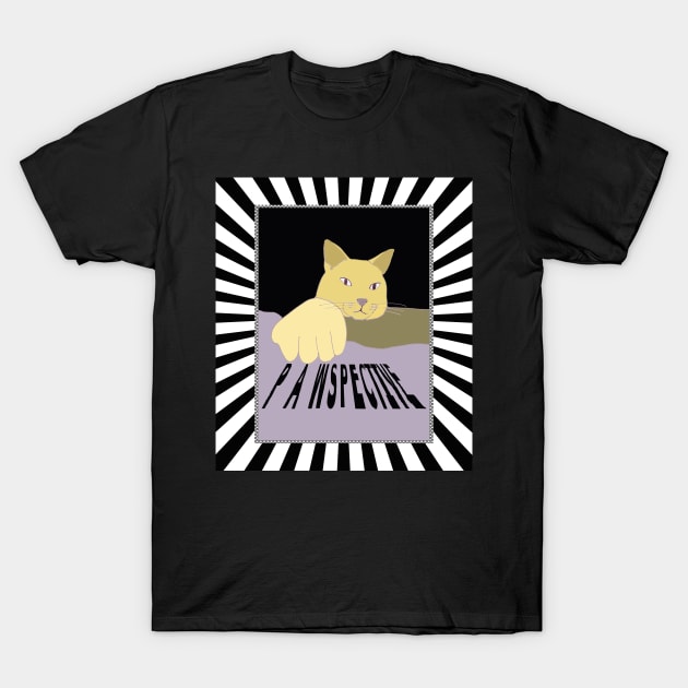 A Lesson in Perspective from the Cat T-Shirt by MelissaJBarrett